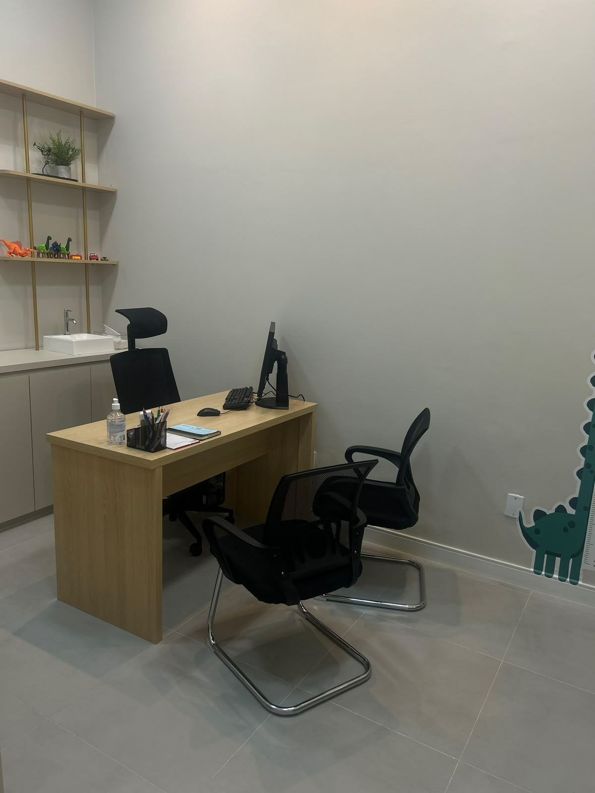 Consultório médico infantil
